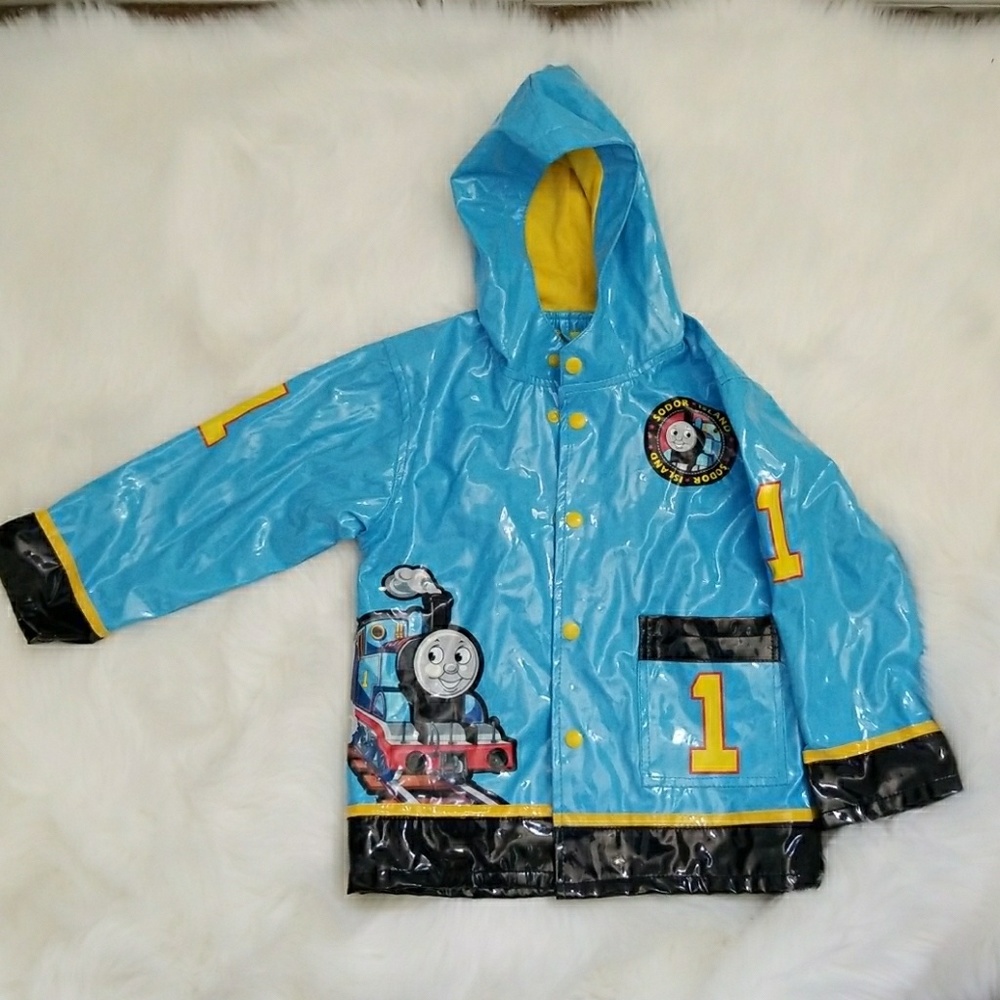 💙Boys Thomas The Train Raincoat💙